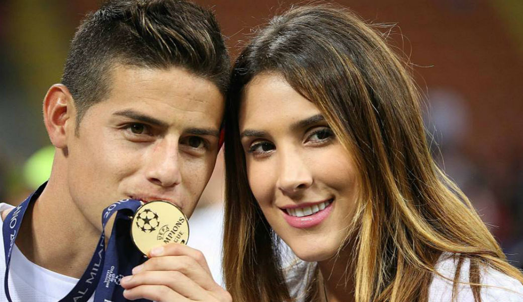 James Rodíguez y Daniela Ospina pasaron la navidad juntos