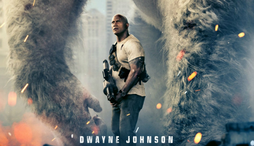 Warner Bros. ha revelado nuevo trailer de la película Rampage