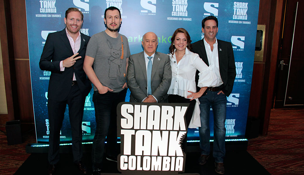 Canal Sony anuncia al estreno de Shark Tank Colombia